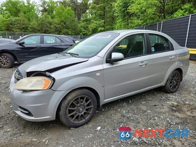2007 CHEVROLET AVEO LT KL1TG56627B071305 - główne zdjęcie licytacji z USA - miniatura