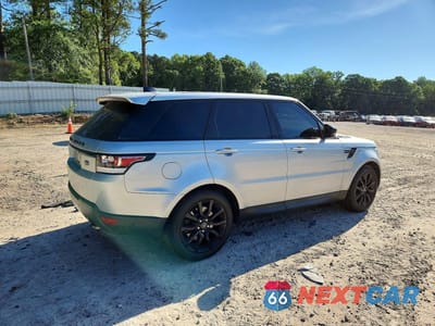 Trzecie zdjęcie samochodu z tyłu: 2017 LAND ROVER RANGE ROVER SPORT HSE VIN:SALWR2FV7HA153388 - miniatura