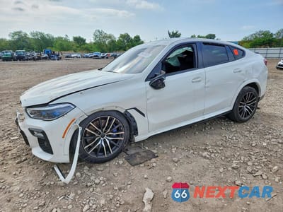 2021 BMW X6 M50I 5UXCY8C07M9D95829 - główne zdjęcie licytacji z USA - miniatura