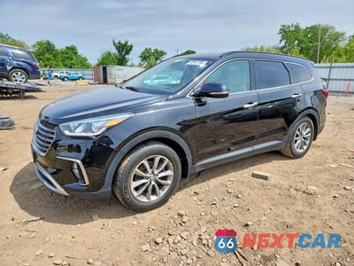 2017 HYUNDAI SANTA FE SE KM8SN4HFXHU197432 - główne zdjęcie licytacji z USA - miniatura