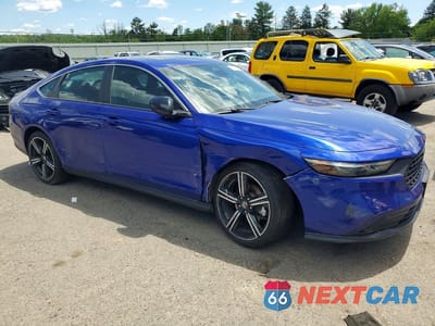 Czwarte zdjęcie samochodu z boku: 2024 HONDA ACCORD HYBRID SPORT VIN:1HGCY2F5XRA065547 - miniatura