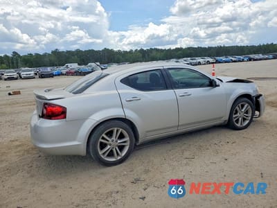 Trzecie zdjęcie samochodu z tyłu: 2011 DODGE AVENGER MAINSTREET VIN:1B3BD1FG6BN552195 - miniatura