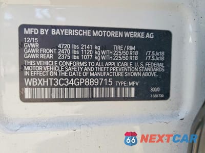 Zdjęcie 13 z 13 samochodu: 2016 BMW X1 XDRIVE28I VIN:WBXHT3C34GP889715 - miniatura