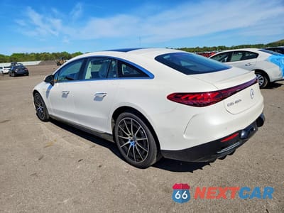 Drugie zdjęcie samochodu z przodu: 2022 MERCEDES-BENZ EQS SEDAN 450+ VIN:W1KCG2DB6NA012841 - miniatura