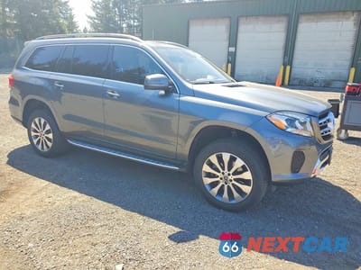 Czwarte zdjęcie samochodu z boku: 2018 MERCEDES-BENZ GLS 450 4MATIC VIN:4JGDF6EE0JB050129 - miniatura