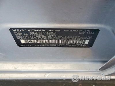 Zdjęcie 12 z 12 samochodu: 2024 MITSUBISHI MIRAGE ES VIN:ML32AUHJ8RH036112 - miniatura