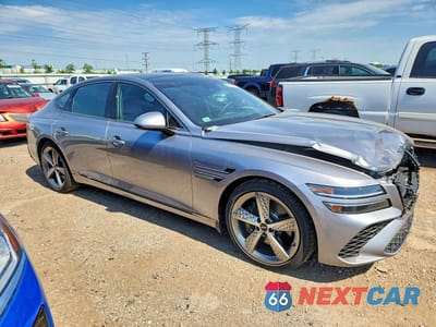 Czwarte zdjęcie samochodu z boku: 2025 GENESIS G80 SPORT PRESTIGE VIN:KMTGG4SD5SU291531 - miniatura