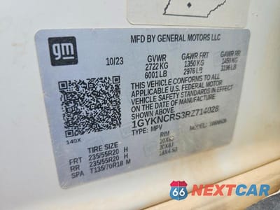 Zdjęcie 13 z 13 samochodu: 2024 CADILLAC XT5 PREMIUM LUXURY VIN:1GYKNCRS3RZ714028 - miniatura