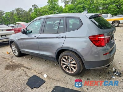 Drugie zdjęcie samochodu z przodu: 2013 BMW X3 XDRIVE28I VIN:5UXWX9C57D0A10887 - miniatura