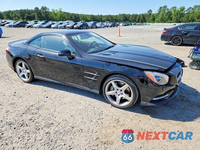 Czwarte zdjęcie samochodu z boku: 2014 MERCEDES-BENZ SL 550 VIN:WDDJK7DA5EF023049 - miniatura