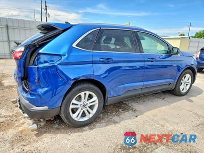 Trzecie zdjęcie samochodu z tyłu: 2020 FORD EDGE SEL VIN:2FMPK4J94LBB51760 - miniatura