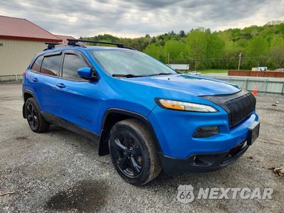 Czwarte zdjęcie samochodu z boku: 2018 JEEP CHEROKEE LIMITED VIN:1C4PJMDB4JD555400 - miniatura