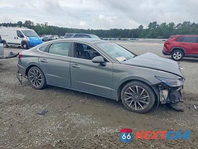 Czwarte zdjęcie samochodu z boku: 2022 HYUNDAI SONATA LIMITED VIN:KMHL34J24NA232111 - miniatura