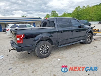 Trzecie zdjęcie samochodu z tyłu: 2018 FORD F150 SUPERCREW VIN:1FTEW1EP0JFA92693 - miniatura