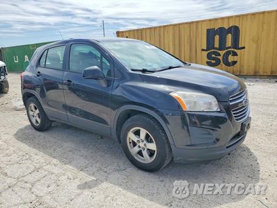 Czwarte zdjęcie samochodu z boku: 2015 CHEVROLET TRAX 1LS VIN:KL7CJPSB7FB098729 - miniatura