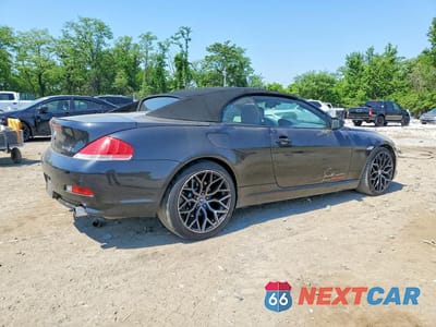 Trzecie zdjęcie samochodu z tyłu: 2005 BMW 645 CI AUTOMATIC VIN:WBAEK734X5B326243 - miniatura