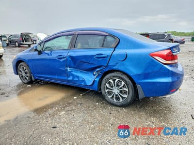 Drugie zdjęcie samochodu z przodu: 2013 HONDA CIVIC LX VIN:2HGFB2F53DH537953 - miniatura