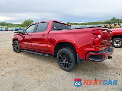 Drugie zdjęcie samochodu z przodu: 2023 CHEVROLET SILVERADO K1500 RST VIN:3GCUDEE81PG321469 - miniatura
