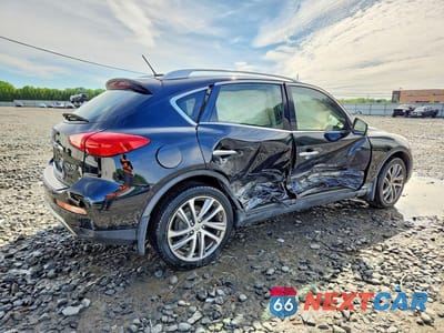 Trzecie zdjęcie samochodu z tyłu: 2017 INFINITI QX50 BASE VIN:JN1BJ0RR0HM414328 - miniatura