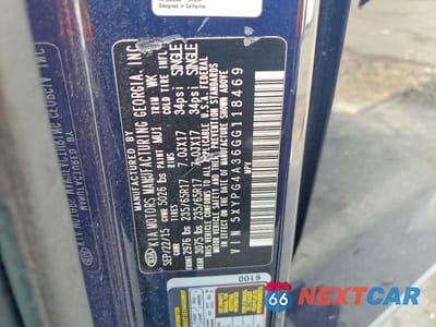 Zdjęcie 13 z 13 samochodu: 2016 KIA SORENTO LX VIN:5XYPG4A36GG118469 - miniatura