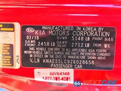 Zdjęcie 12 z 12 samochodu: 2018 KIA STINGER GT2 VIN:KNAE55LC9J6028658 - miniatura