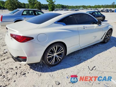 Trzecie zdjęcie samochodu z tyłu: 2017 INFINITI Q60 PREMIUM VIN:JN1EV7EL7HM552766 - miniatura
