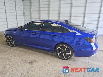 Drugie zdjęcie samochodu z przodu: 2022 HONDA ACCORD HYBRID SPORT VIN:1HGCV3F27NA014084 - miniatura
