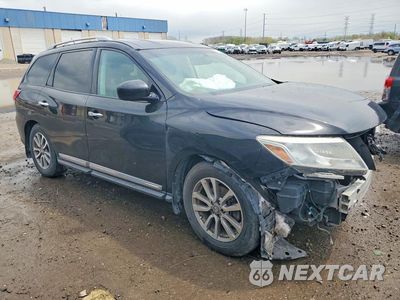 Czwarte zdjęcie samochodu z boku: 2014 NISSAN PATHFINDER S VIN:5N1AR2MM1EC702817 - miniatura