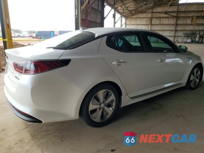 Trzecie zdjęcie samochodu z tyłu: 2016 KIA OPTIMA HYBRID VIN:KNAGN4AD2G5099021 - miniatura