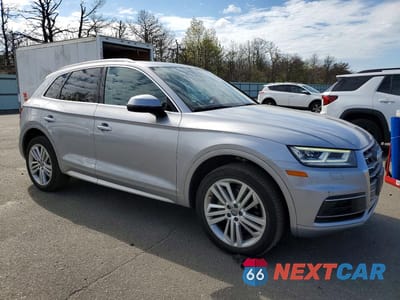 Czwarte zdjęcie samochodu z boku: 2018 AUDI Q5 PREMIUM PLUS VIN:WA1BNAFY2J2095464 - miniatura
