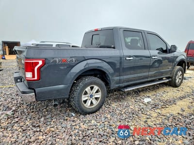 Trzecie zdjęcie samochodu z tyłu: 2017 FORD F150 SUPERCREW VIN:1FTEW1EPXHKC43783 - miniatura