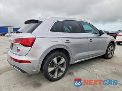 Trzecie zdjęcie samochodu z tyłu: 2022 AUDI Q5 PREMIUM PLUS 40 VIN:WA1BBAFY2N2118501 - miniatura