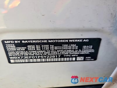 Zdjęcie 13 z 13 samochodu: 2023 BMW X1 XDRIVE28I VIN:WBX73EF01P5Y22817 - miniatura