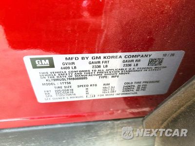 Zdjęcie 13 z 13 samochodu: 2021 CHEVROLET TRAILBLAZER RS VIN:KL79MUSL7MB088885 - miniatura