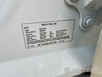 Zdjęcie 12 z 12 samochodu: 2023 TESLA MODEL Y VIN:7SAYGDEE1PF871692 - miniatura