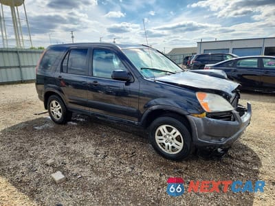 Czwarte zdjęcie samochodu z boku: 2002 HONDA CR-V EX VIN:JHLRD78802C090396 - miniatura
