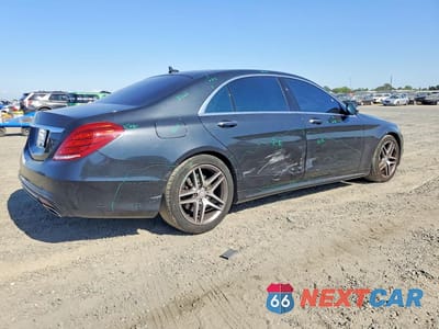 Trzecie zdjęcie samochodu z tyłu: 2014 MERCEDES-BENZ S 550 VIN:WDDUG8CB9EA028072 - miniatura