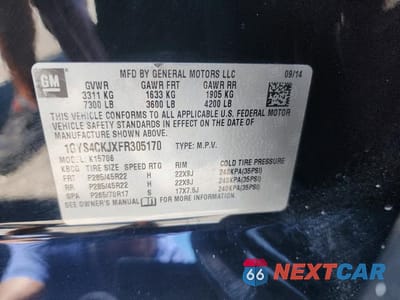 Zdjęcie 10 z 12 samochodu: 2015 CADILLAC ESCALADE PREMIUM VIN:1GYS4CKJXFR305170 - miniatura
