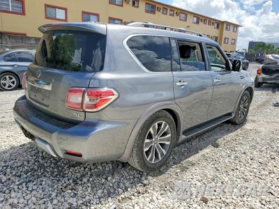 Trzecie zdjęcie samochodu z tyłu: 2017 NISSAN ARMADA SL VIN:JN8AY2ND2H9000839 - miniatura