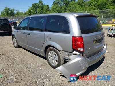 Drugie zdjęcie samochodu z przodu: 2019 DODGE GRAND CARAVAN SE VIN:2C4RDGBG3KR770331 - miniatura