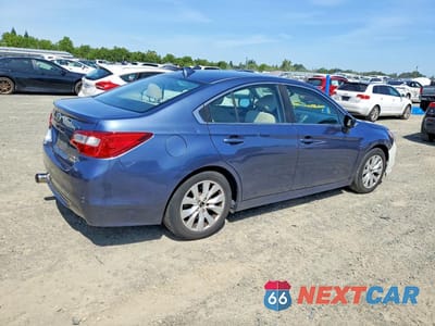 Trzecie zdjęcie samochodu z tyłu: 2017 SUBARU LEGACY 2.5I PREMIUM VIN:4S3BNAF63H3040689 - miniatura