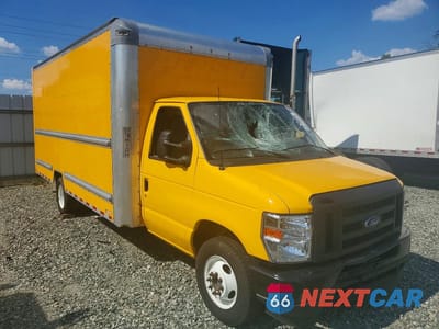 Czwarte zdjęcie samochodu z boku: 2024 FORD E350 BOX TRUCK VIN:1FDWE3FN2RDD09471 - miniatura