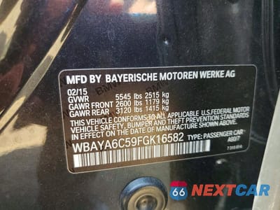 Zdjęcie 12 z 12 samochodu: 2015 BMW 740 I VIN:WBAYA6C59FGK16582 - miniatura
