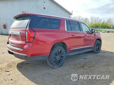 Trzecie zdjęcie samochodu z tyłu: 2023 GMC YUKON XL K1500 SLT VIN:1GKS2GKDXPR176284 - miniatura