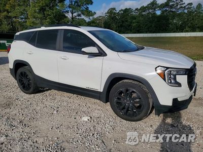 Czwarte zdjęcie samochodu z boku: 2022 GMC TERRAIN SLE VIN:3GKALMEV0NL258816 - miniatura
