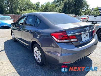 Trzecie zdjęcie samochodu z tyłu: 2015 HONDA CIVIC LX VIN:19XFB2F55FE013054 - miniatura
