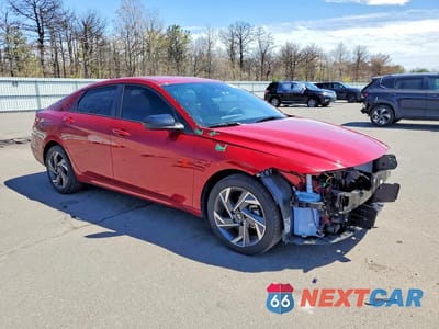 Czwarte zdjęcie samochodu z boku: 2025 HYUNDAI ELANTRA SEL SPORT VIN:KMHLM4DG7SU934678 - miniatura