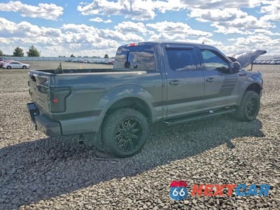 Trzecie zdjęcie samochodu z tyłu: 2020 FORD F150 SUPERCREW VIN:1FTEW1E41LFC60558 - miniatura