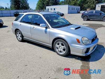 Czwarte zdjęcie samochodu z boku: 2002 SUBARU IMPREZA WRX VIN:JF1GG296X2H824031 - miniatura
