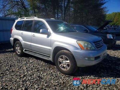 Czwarte zdjęcie samochodu z boku: 2007 LEXUS GX 470 BASE VIN:JTJBT20X770139381 - miniatura